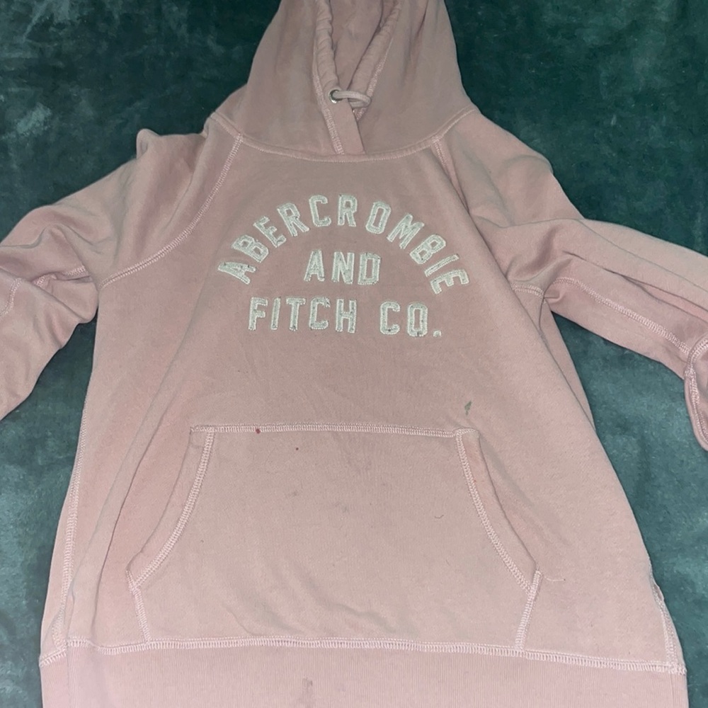 pink hoodie